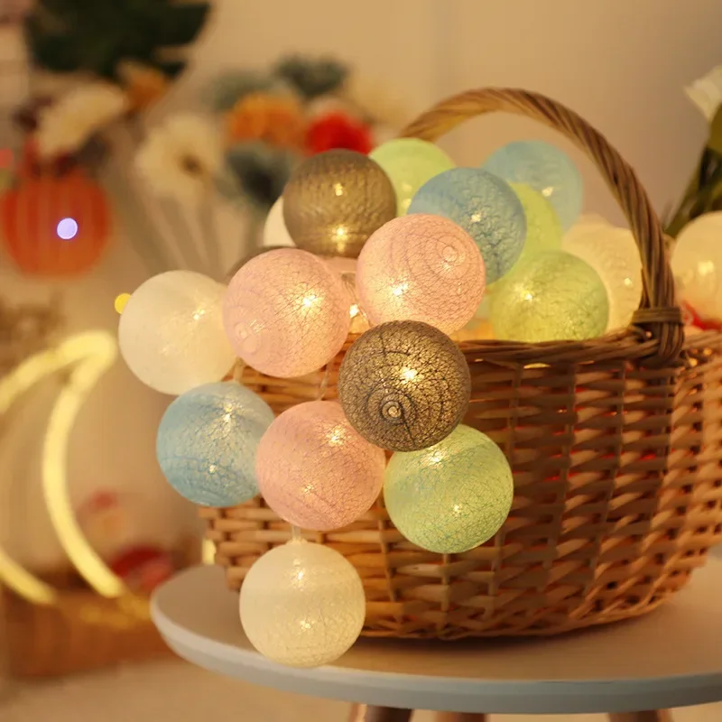 LED Cotton Balls String Lights - Led Fairy String Lights recension och pris
