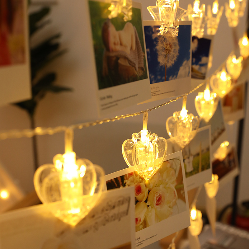 Heart Shape String Lights, War - Led Fairy String Lights recension och pris