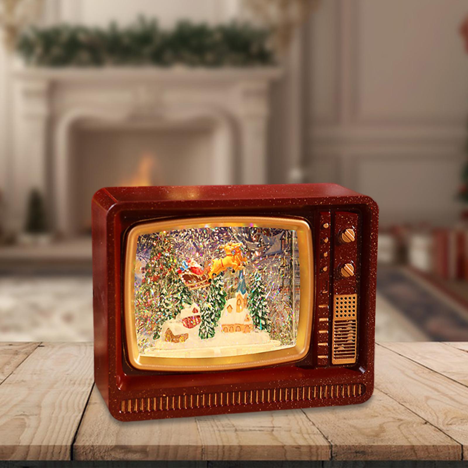 TV Shaped Music Light Lantern  - Snow Globe Musical recension och pris