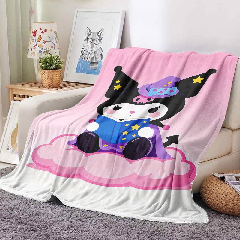 Sanrio Blanket Kuromi Witch Ma - Christmas Throw Blanket recension och pris