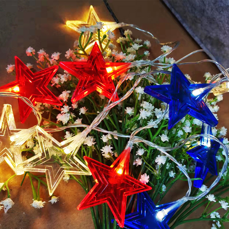 3Color Star LED String Lights  - Led Fairy String Lights recension och pris
