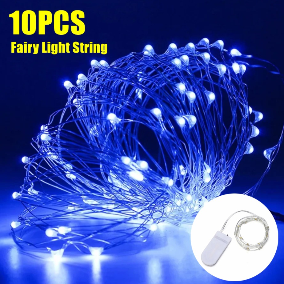 10PCS Wholesale 5m~1m LED Copp - Led Fairy String Lights recension och pris