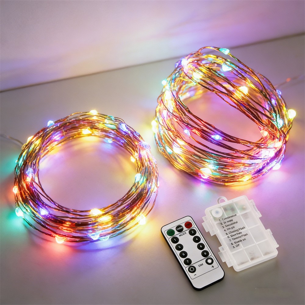 8 Mode Fairy LED Light 2/5/10/ - Led Fairy String Lights recension och pris