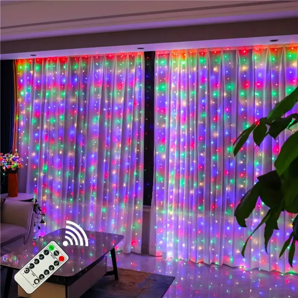 LED Curtain String Lights Garl - Led Fairy String Lights recension och pris