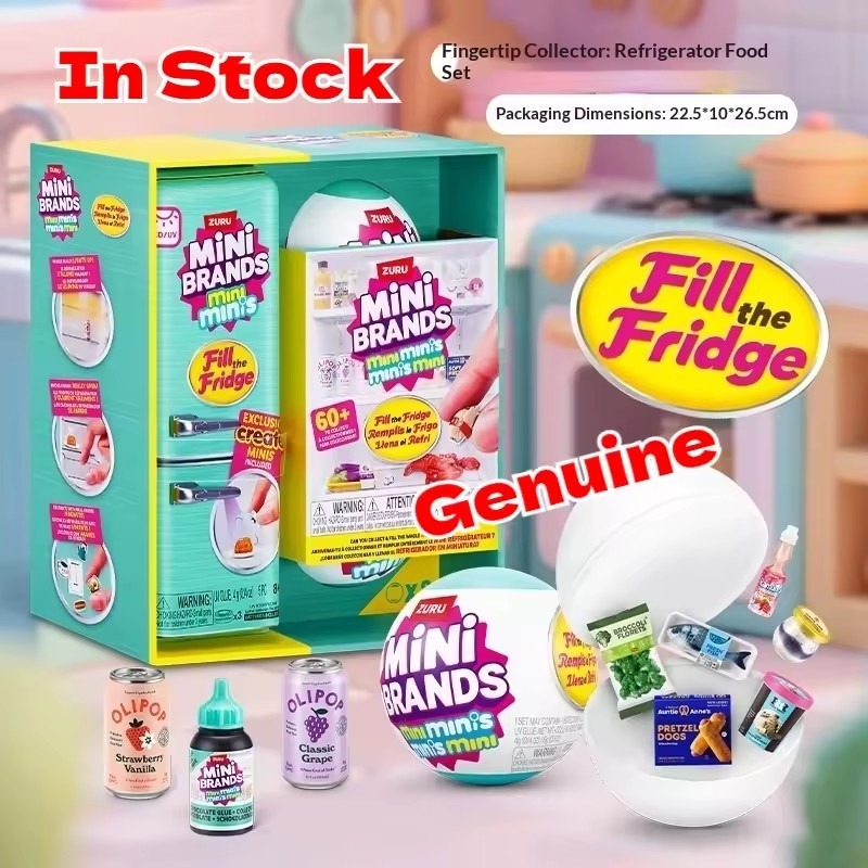 Original Fill The Fridge Mini  - Ornament Ball Set recension och pris