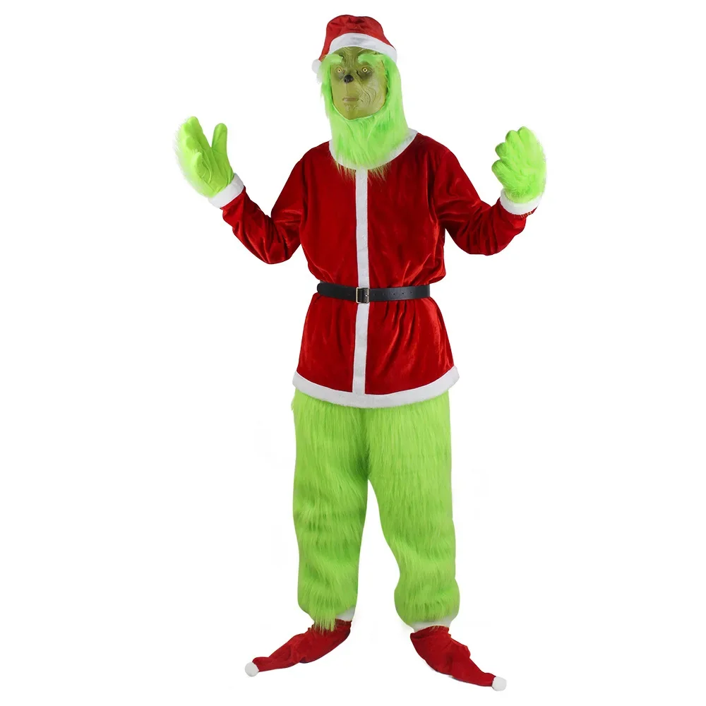 2026Cosplay Costumes Green Thi - Santa Hat Plush recension och pris