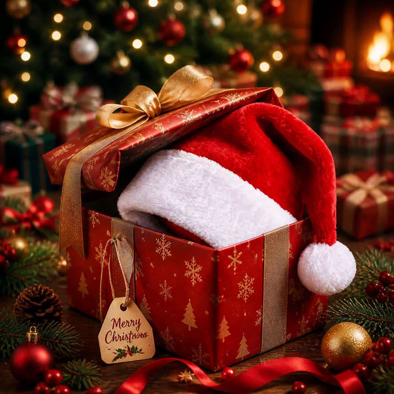 Personalized Christmas Santa H - Santa Hat Plush recension och pris