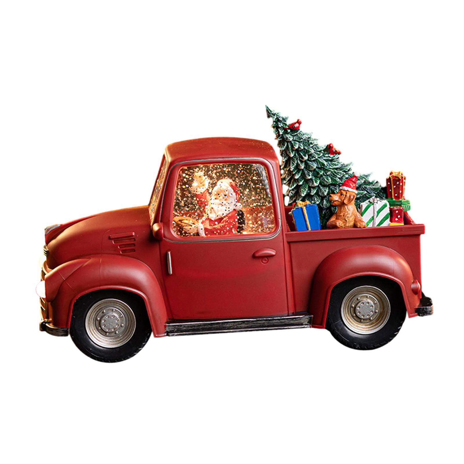 Lighted Truck Decor Light up U - Snow Globe Musical recension och pris
